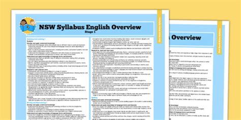 Description: For NSW Primary School teachers (Australia). . Nsw english syllabus pdf